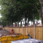 New Fence and crown lift at Tenby Road